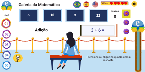 Galeria da Matemática A galeria da matemática. A arte de aprender.