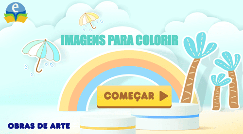 Colorir obras de artes. 