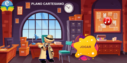 Plano Cartesiano - Detetive Aprender coordenadas de um plano cartesiano de forma lúdica. Jogo muito divertido.