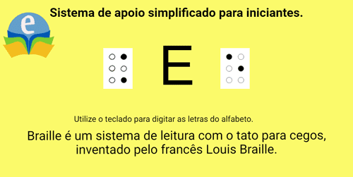 Ajuda para escrever em braille Forma simples e direta. Aprenda a usar a reglete e o punção de forma a montar letras em código braille.