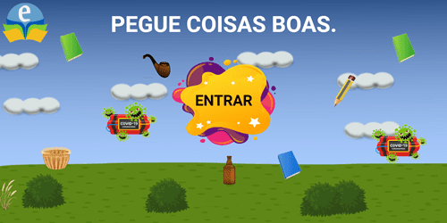 Pegue coisas boas. Seja rápido, inteligente tenha atenção e reflexo. Cairão da parte superior da tela diversos objetos. Pegue as coisas boas, afaste-se das coisas que fazem mal.