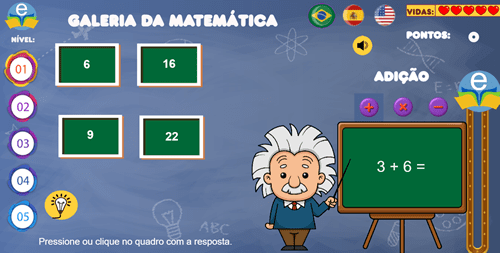 Operações matemáticas com Einsten. Meu professor é fera.